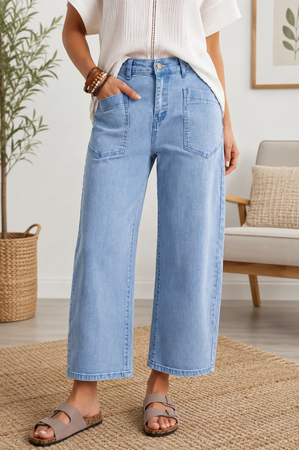 Square Barrel Jeans (3 Colors)