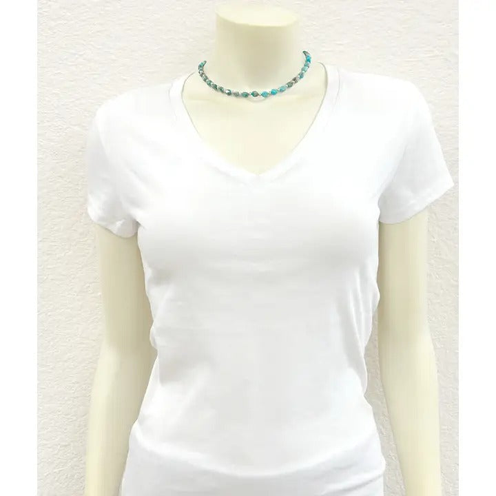 16" Faux Navajo Gemstone Necklace