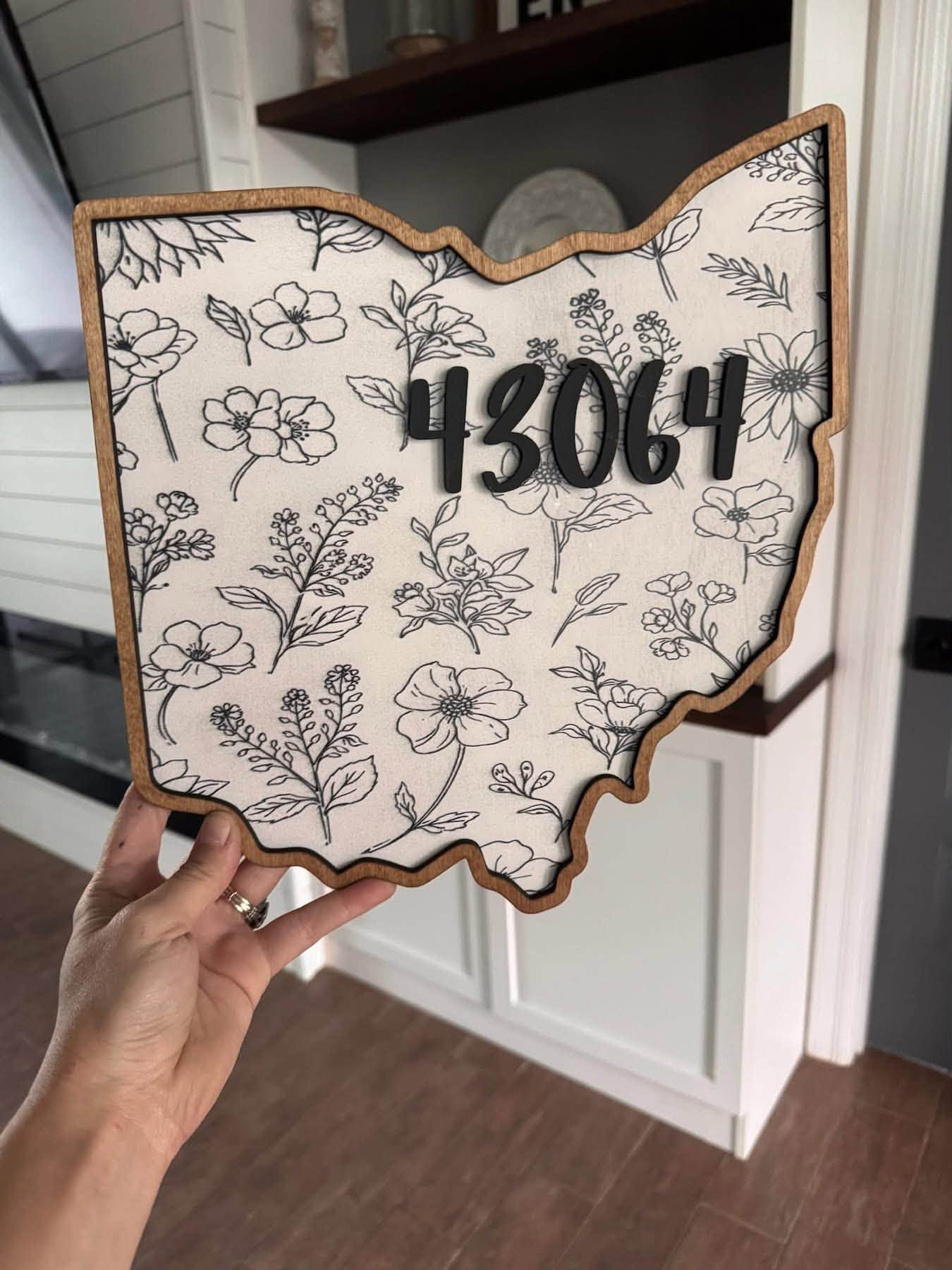 Floral State Sign