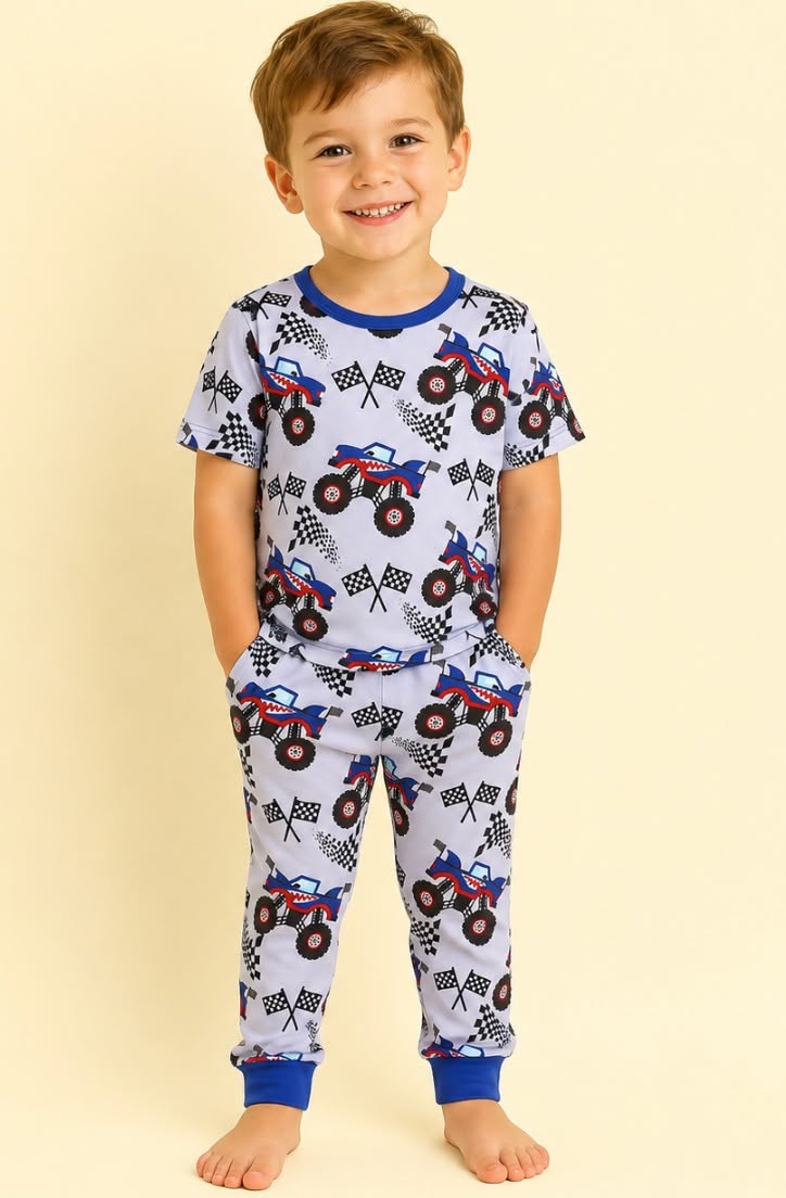 Monstertruck Flag Pant Set