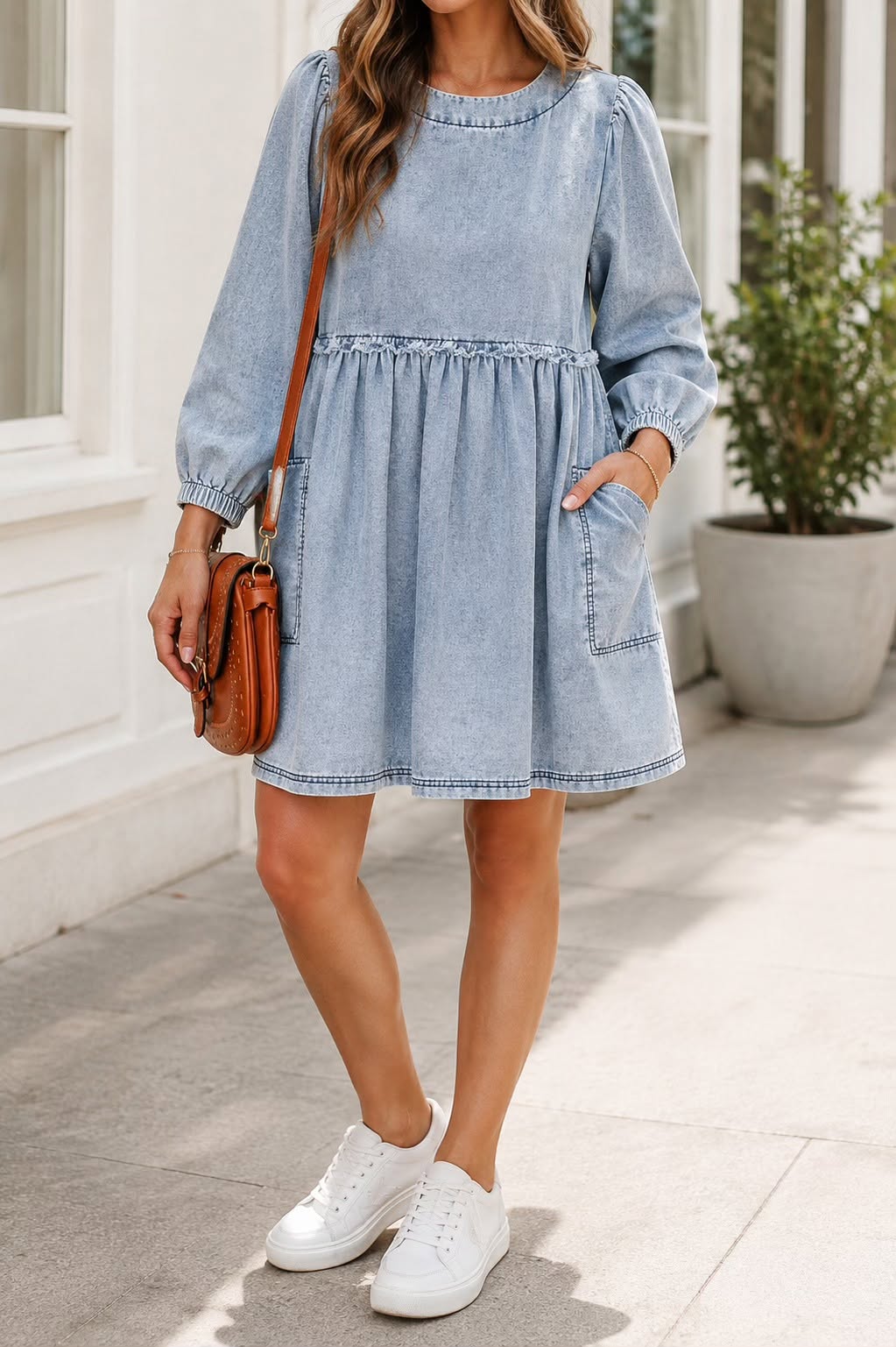 Denim Loose Fit Dress