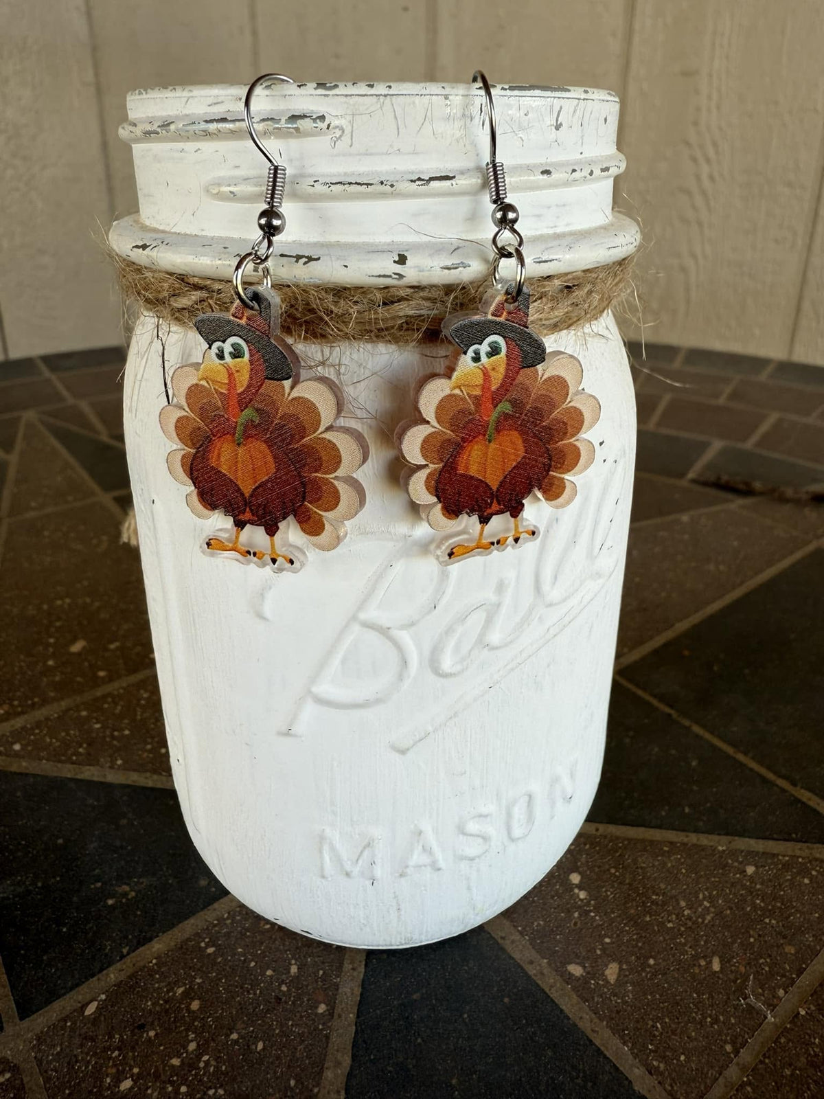 Turkey Dangle Earrings