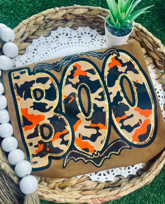 Halloween Camo Boo