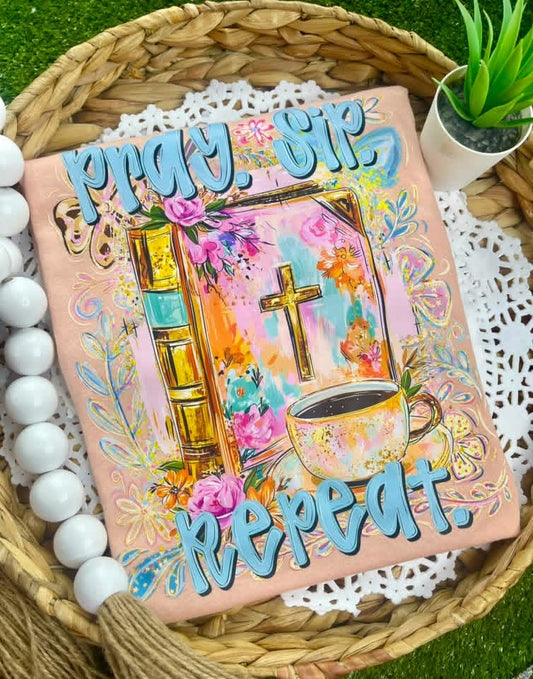 Pastel Pray, Sip, Repeat