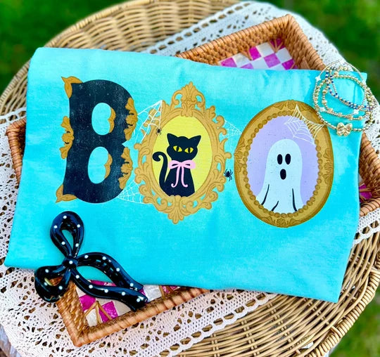 Boo Cat Frame Tee