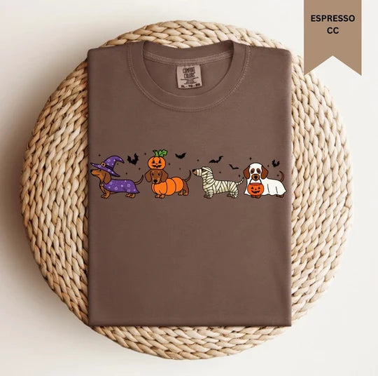 Halloween Dachshund Tee