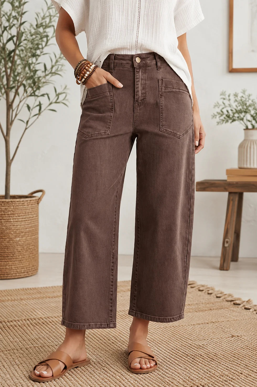 Square Barrel Jeans (3 Colors)