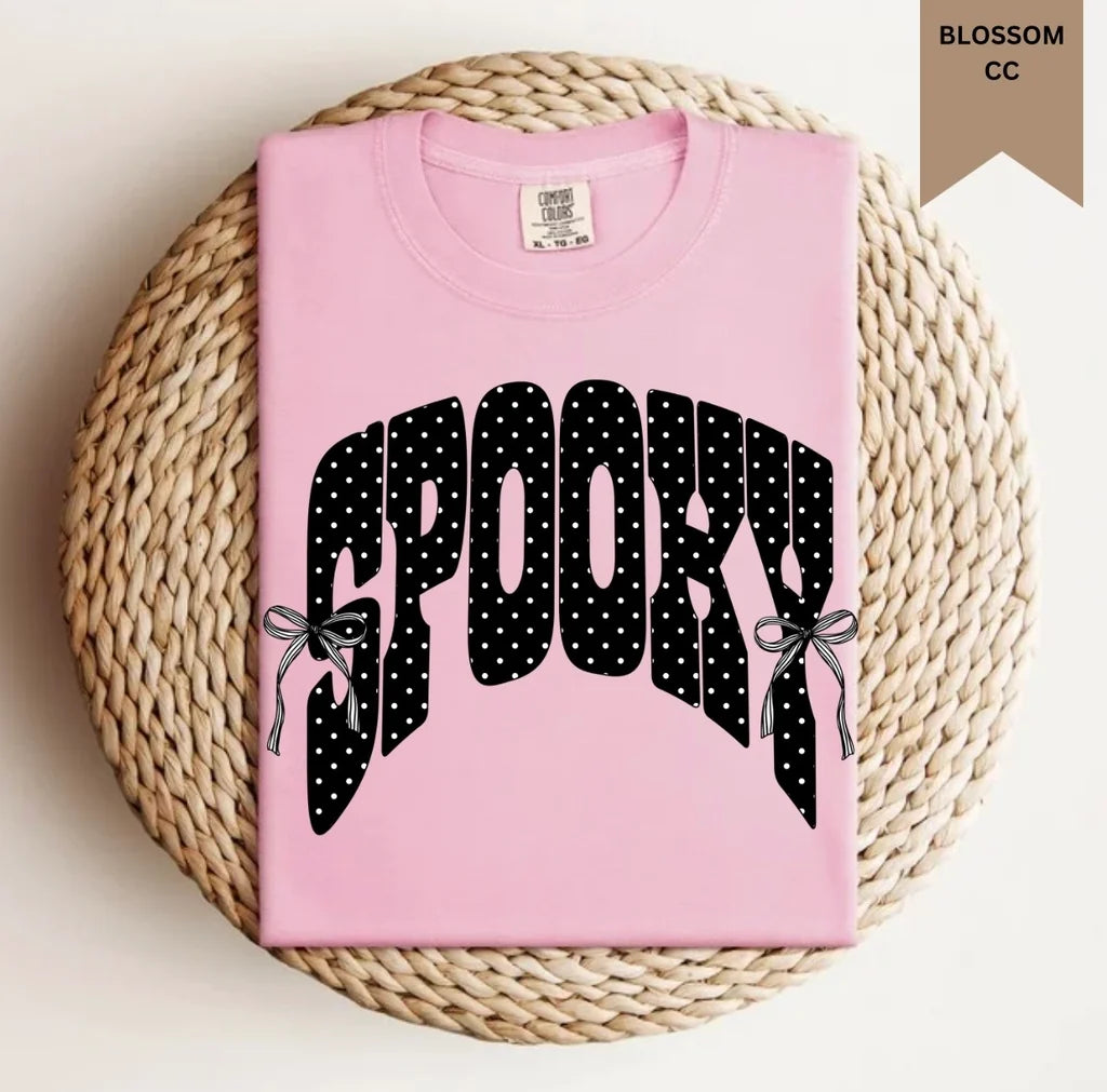 Polka Dot Spooky Tee