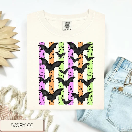Stripe Bats Tee