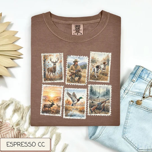 Hunting Season Stamps Tee
