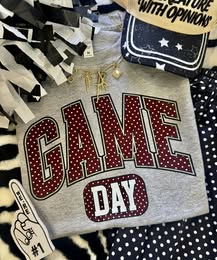 Game Day Polka Dot Tee (multiple colors available)