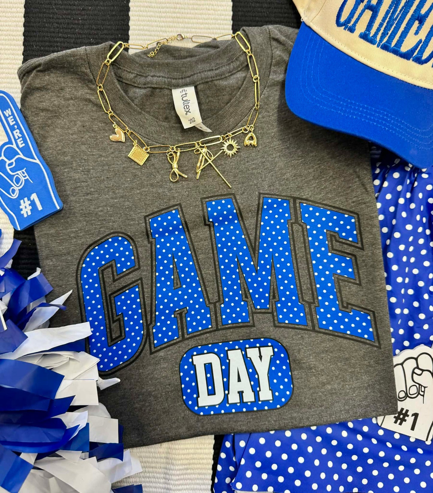 Game Day Polka Dot Tee (multiple colors available)