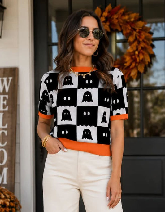 Ghost Colorblock Sweater