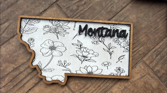 Floral State Sign