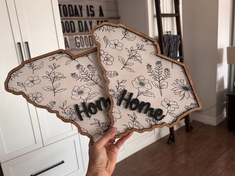Floral State Sign