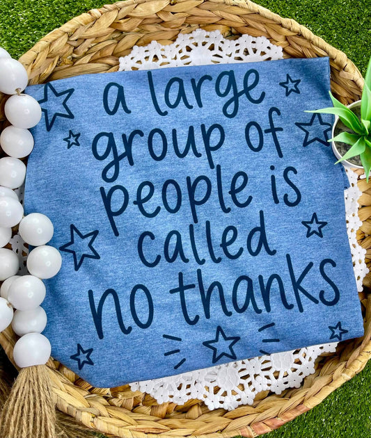 A Large Group Of People Is Called...