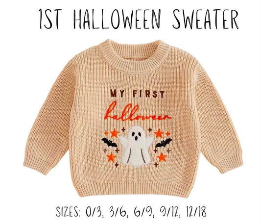 1st Halloween Sweater