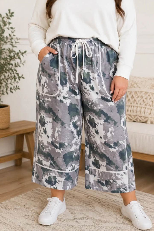 PLUS Camo Patch Pants