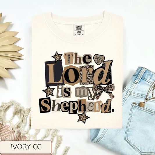 Leopard Lord Is My Shepard Tee