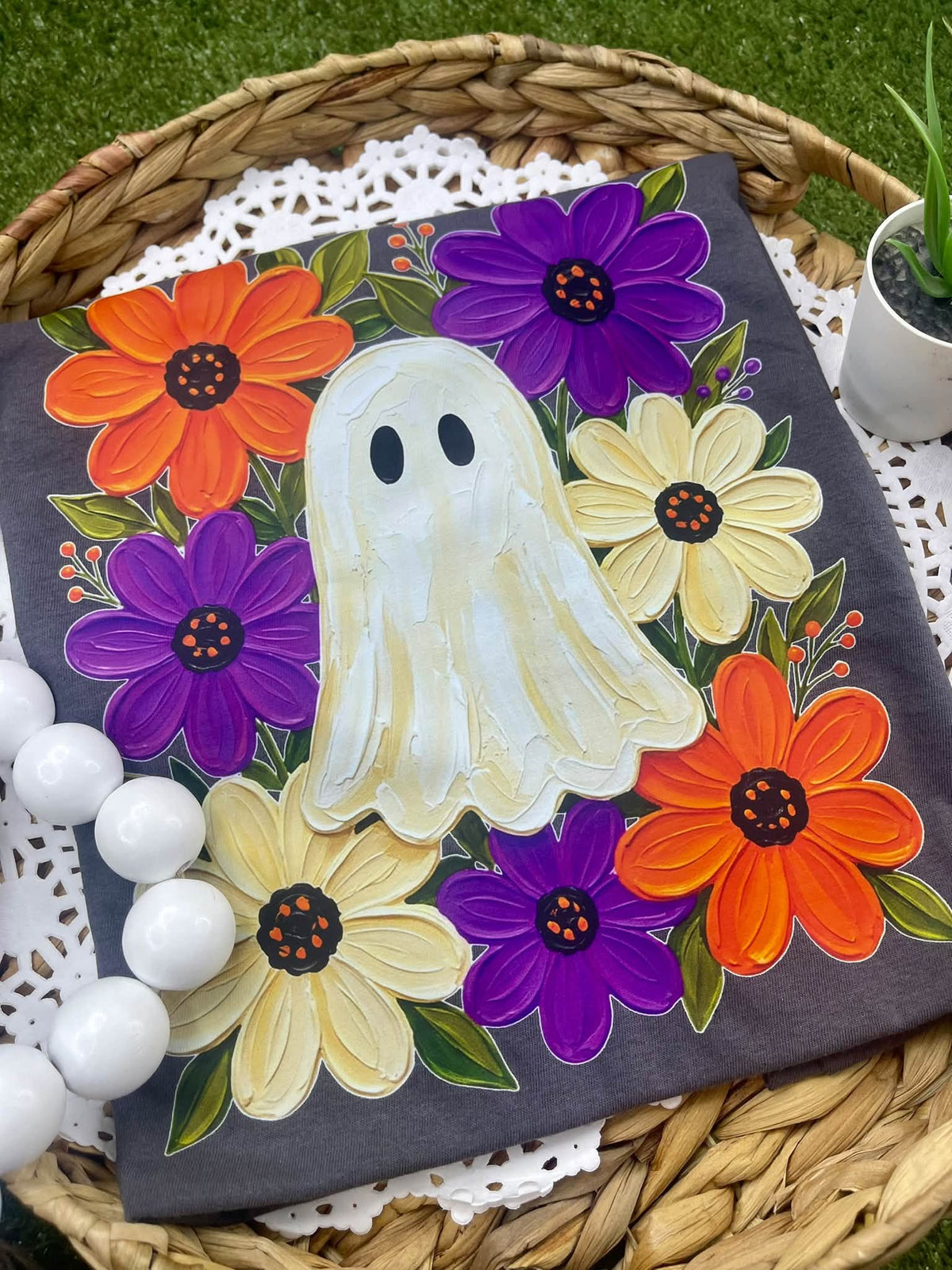 Painted Floral Halloween