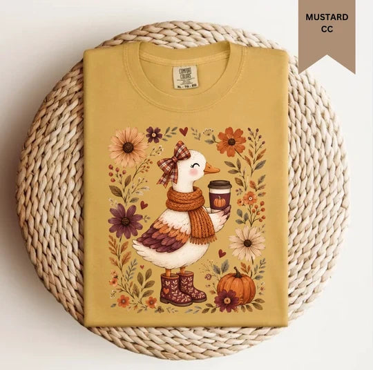 Fall Goose Tee