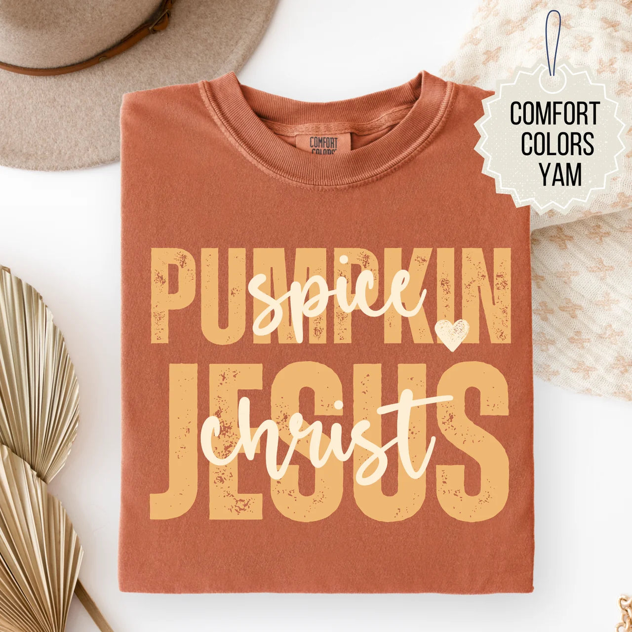 Fall Pumpkin Spice Jesus Christ Tee