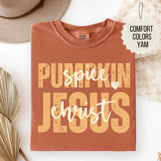Fall Pumpkin Spice Jesus Christ Tee