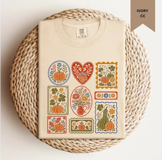 Pumpkin Stamp Tee