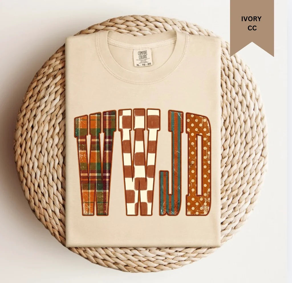 Multiprint WWJD Tee