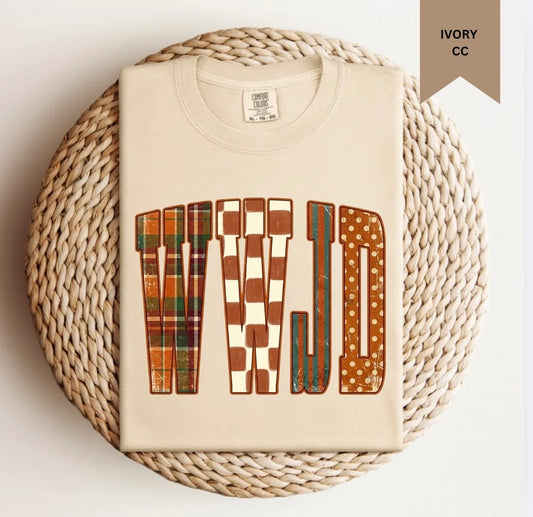 Multiprint WWJD Tee