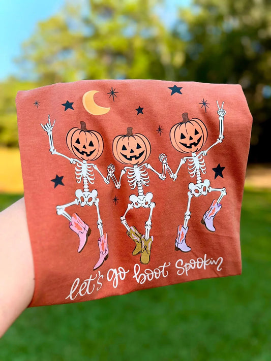 Let’s Go Boot Spookin Tee