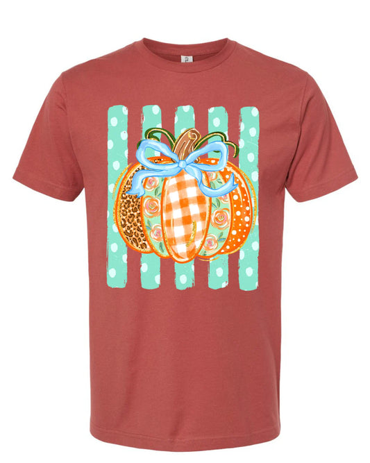Polka Dot Pumpkin Tee
